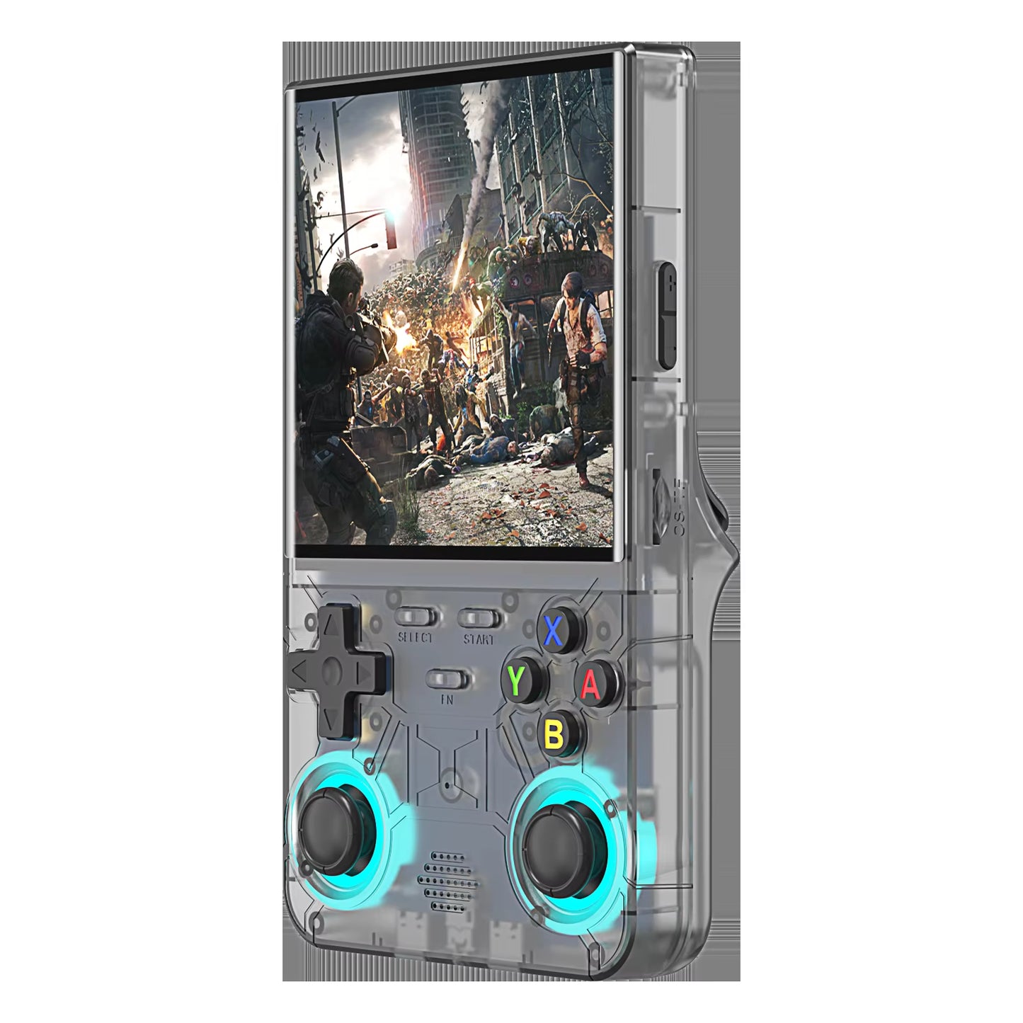 R36 Ultra Retro Video Game Player 4.0-Inch IPS Screen Linux System Portable Handheld Game Console 128GB Handheld Game Console