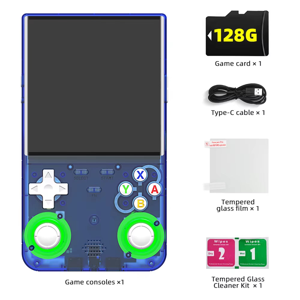 R36 Ultra Retro Handheld Game Console for NDS PSP PS1 Emulator Pocket Game Players RGB Joystick Portable 4 Inch Vertical Screen