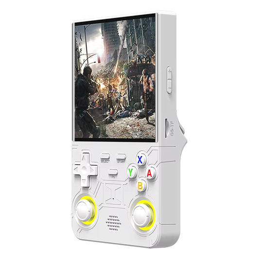 R36 Ultra Retro Video Game Player 4.0-Inch IPS Screen Linux System Portable Handheld Game Console 128GB Handheld Game Console