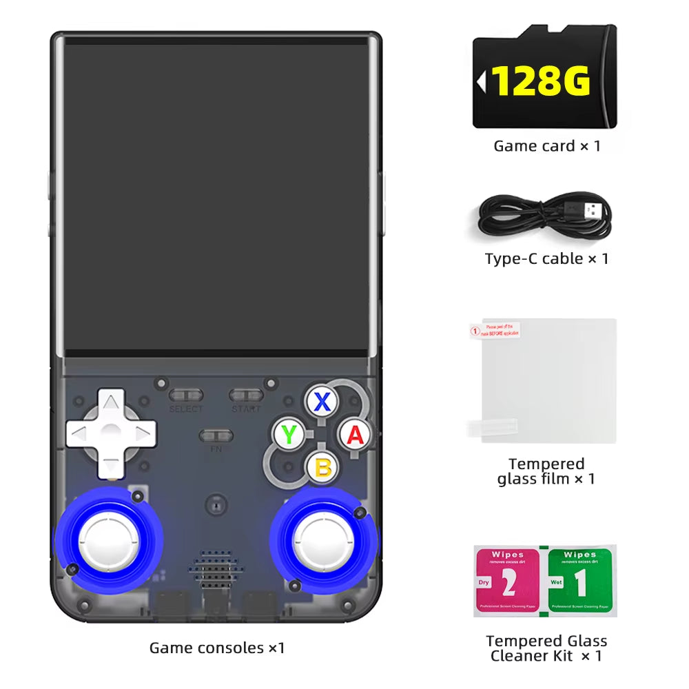 R36 Ultra Retro Handheld Game Console for NDS PSP PS1 Emulator Pocket Game Players RGB Joystick Portable 4 Inch Vertical Screen