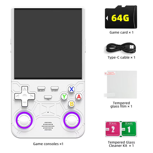 R36 Ultra Retro Handheld Game Console for NDS PSP PS1 Emulator Pocket Game Players RGB Joystick Portable 4 Inch Vertical Screen