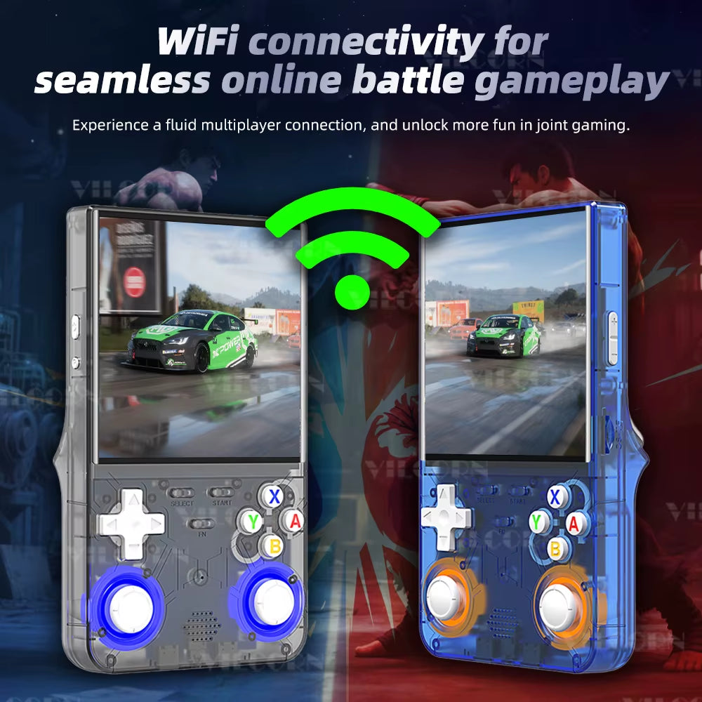 R36 Ultra Retro Handheld Game Console for NDS PSP PS1 Emulator Pocket Game Players RGB Joystick Portable 4 Inch Vertical Screen