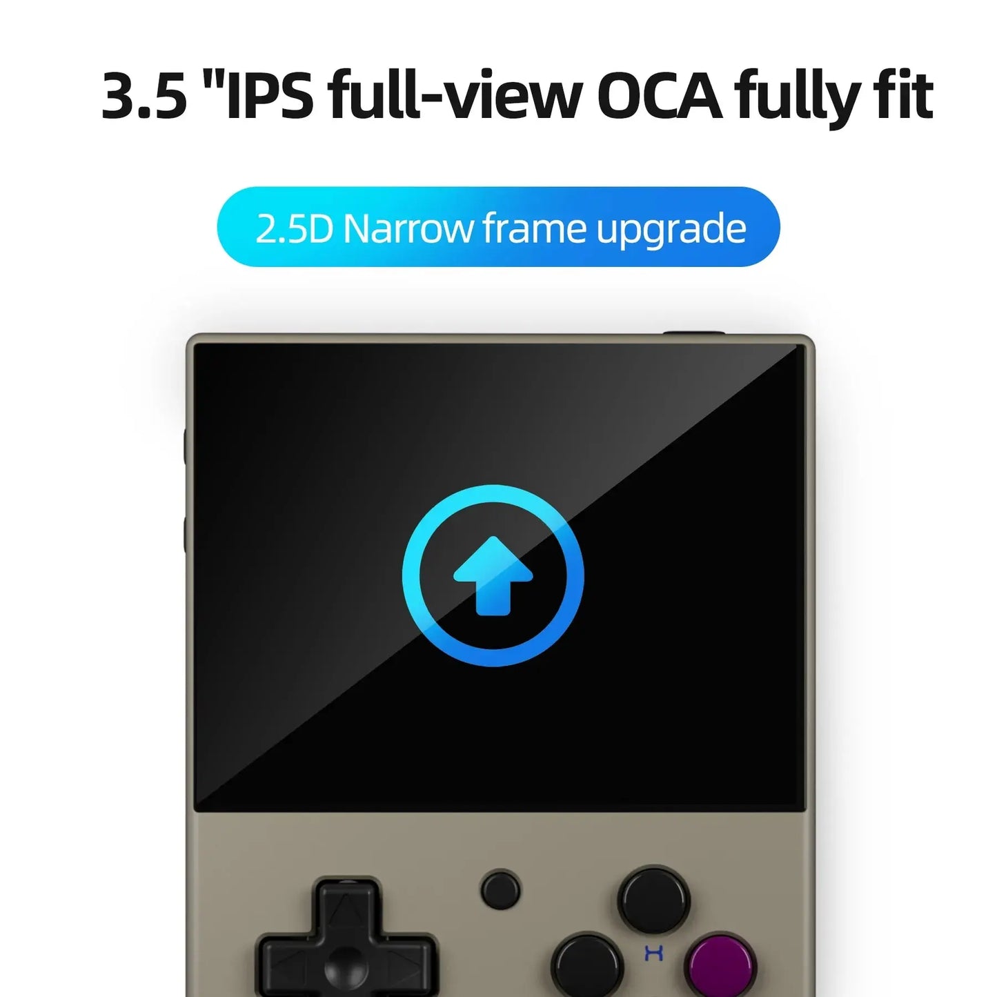 Mini plus Portable Retro Handheld Game Console V2 Mini+ 3.5 Inch IPS Screen Classic Video Game Console Linux System Gift