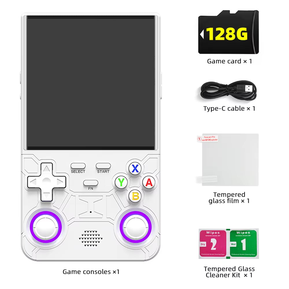 R36 Ultra Retro Handheld Game Console for NDS PSP PS1 Emulator Pocket Game Players RGB Joystick Portable 4 Inch Vertical Screen
